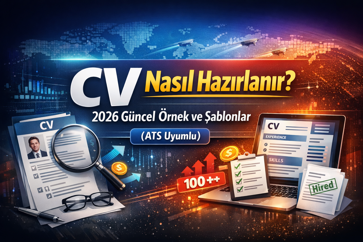 Profesyonel CV hazırlama rehberi görseli