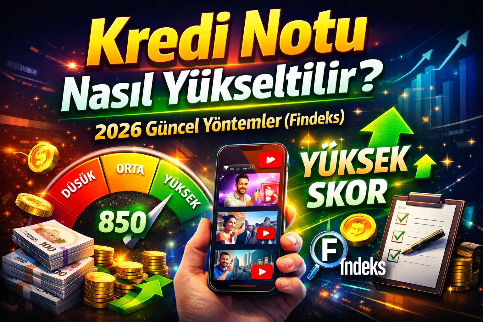 Kredi notu yükseltme görseli