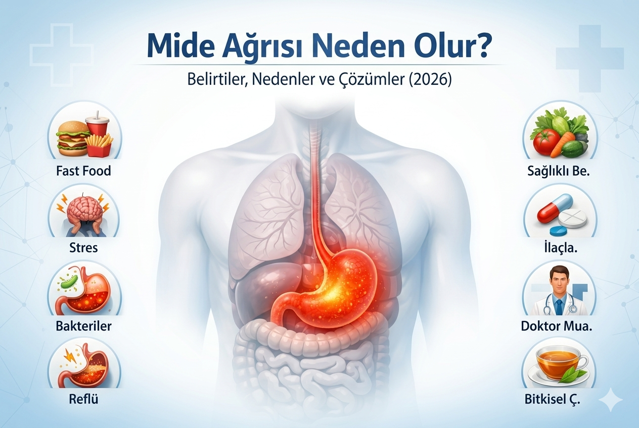 Mide ağrısı nedenleri ve çözümleri görseli