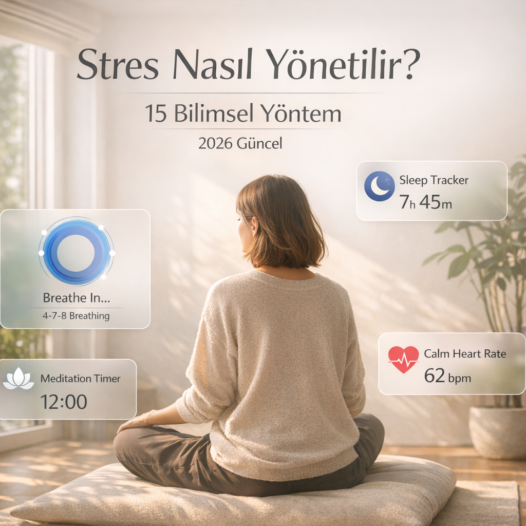 Stres yönetimi rehberi görseli